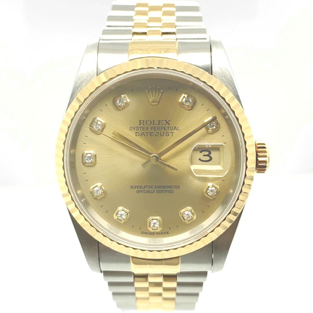 Rolex Datejust 36mm 16233 Factory Diamond Dial